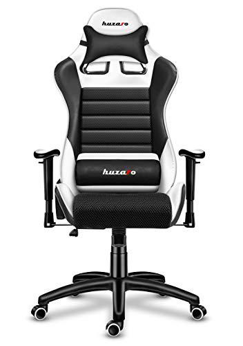 huzaro Force 6.0 White Mesh Silla para Videojuegos