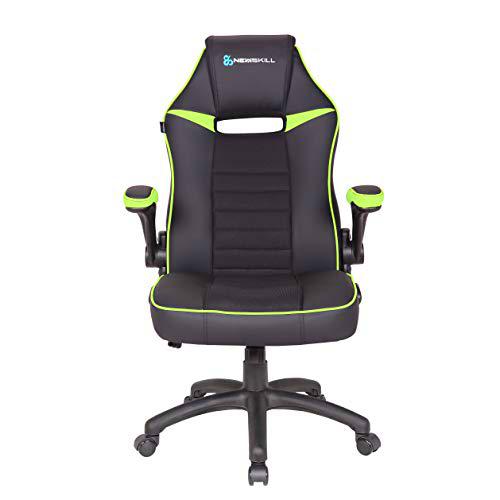 Newskill NS-CH-NAYUKI-GREEN Nayuki - Silla gaming profesional con respaldo 2.5D