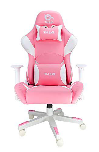 Talius Silla Gaming Profesional Dragonfly Rosa/Blanca