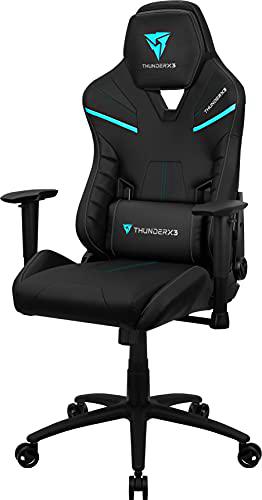 ThunderX3 TC5BK Silla Gaming Ergonómica, Cojines Removibles