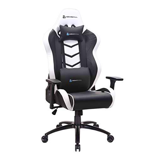 Newskill Kaidan - Silla gaming profesional reforzada con estructura de metal (respaldo con mecanismo de mariposa reclinable en 180 grados