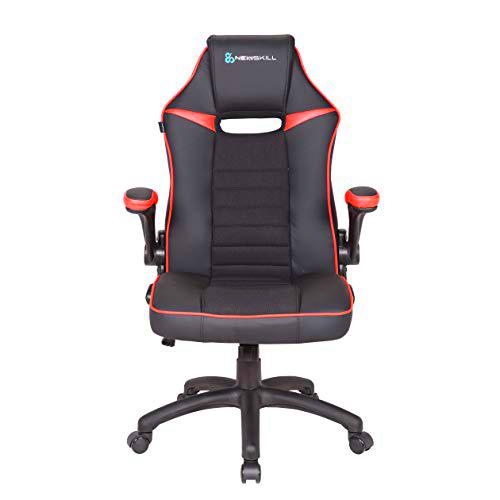 Newskill NS-CH-NAYUKI-RED Nayuki - Silla gaming profesional con respaldo 2.5D