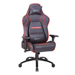 Newskill NS-CH-VALKYR-RED Valkyr - Silla gaming profesional con asiento microperforado para mejor sensación térmica (sistema de balanceo y reclinable 180 grados