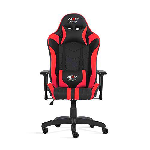 ATX Racing Nürburgring Silla Gaming, PU, Rojo, Tamaño único