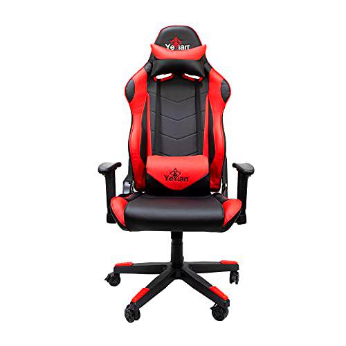 YEYIAN, Silla Gaming Cadira 1150, Rojo YAR-9863R