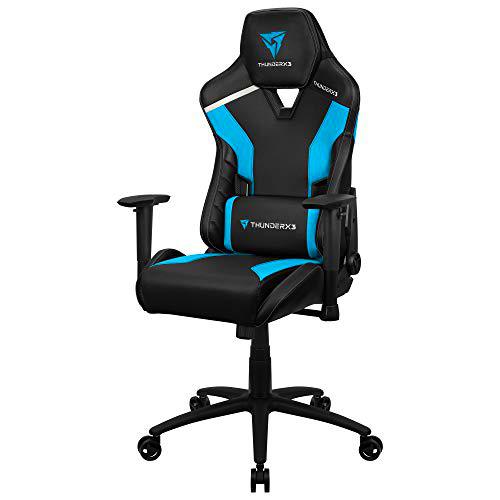 ThunderX3 TC3BB, Silla Gaming Ergonómica, Cojines Acolchados