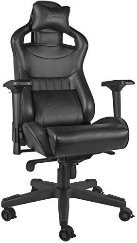 GENESIS Nitro 950 Silla para Videojuegos, Piel, Negro