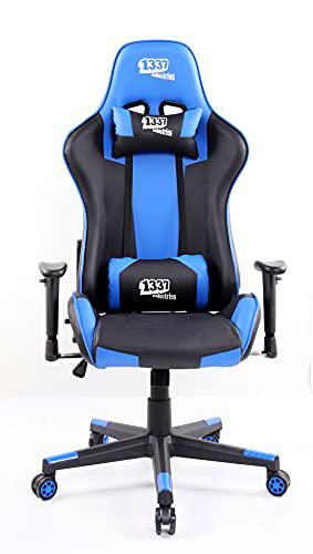 1337 Industries GC766BL Silla Gaming, Acero aleado