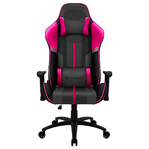 ThunderX3 BC3 BOSS, Silla Gamer, Tecnología AIR, Transpiración Total, Rosa