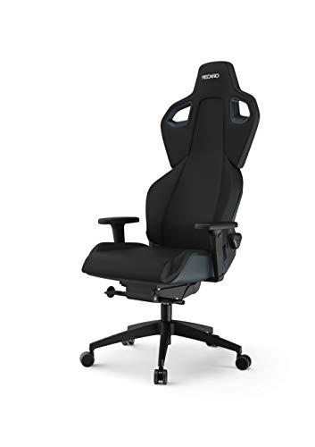 RECARO Exo Silla Gamer I Silla ergonómica de Juego con apoyabrazos 4D &amp; Mecanismo de Ajuste Innovador -Mayor Comodidad del Asiento para Gaming Profesional de Nivel Superior I Silla Gaming Pure Black