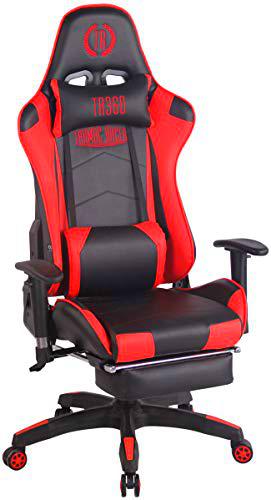 CLP Silla Gaming Turbo En 3 Tapizados Disponibles I Silla Gamer Giratoria &amp; Regulable En Altura