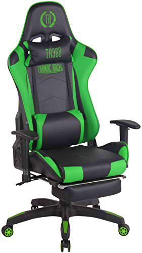 CLP Silla Gaming Turbo En 3 Tapizados Disponibles I Silla Gamer Giratoria &amp; Regulable En Altura