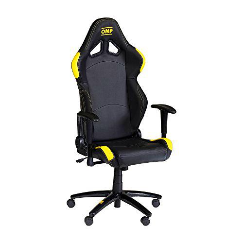 OMP OMPHA/777E/NG Asiento, Negro/Amarillo