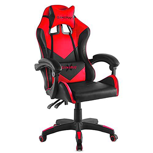 Mc Haus GD-GAMEPLAY X - Silla para Gaming, Ergonómica