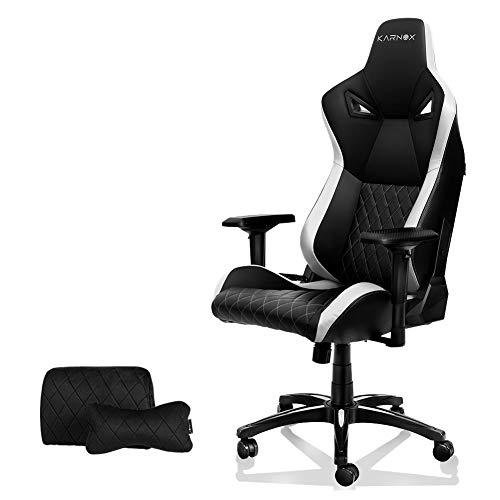 KARNOX TR New Racing Style - Silla para Videojuegos con Altura y reposabrazos Ajustables