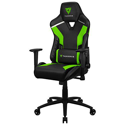 ThunderX3 TC3BG, Silla Gaming Ergonómica, Cojines Acolchados