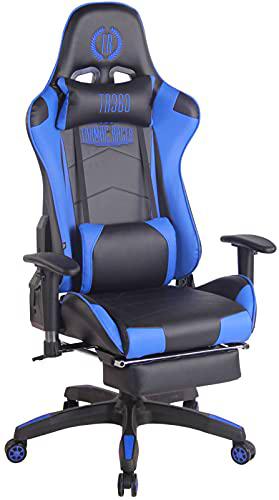 CLP Silla Gaming Turbo En 3 Tapizados Disponibles I Silla Gamer Giratoria &amp; Regulable En Altura