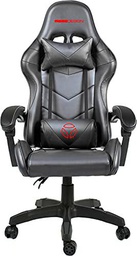 Momo Design MD-GC004EOFF-KR Silla Gaming, Cuero sintético